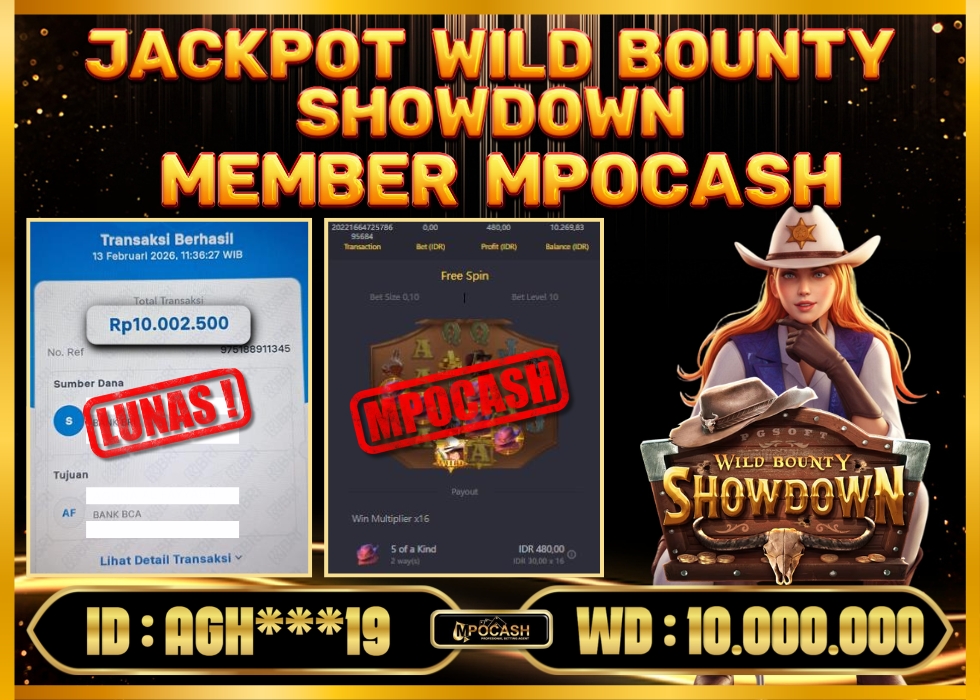 MPOCASH JACKPOT WILD BOUNTY SHOWDOWN